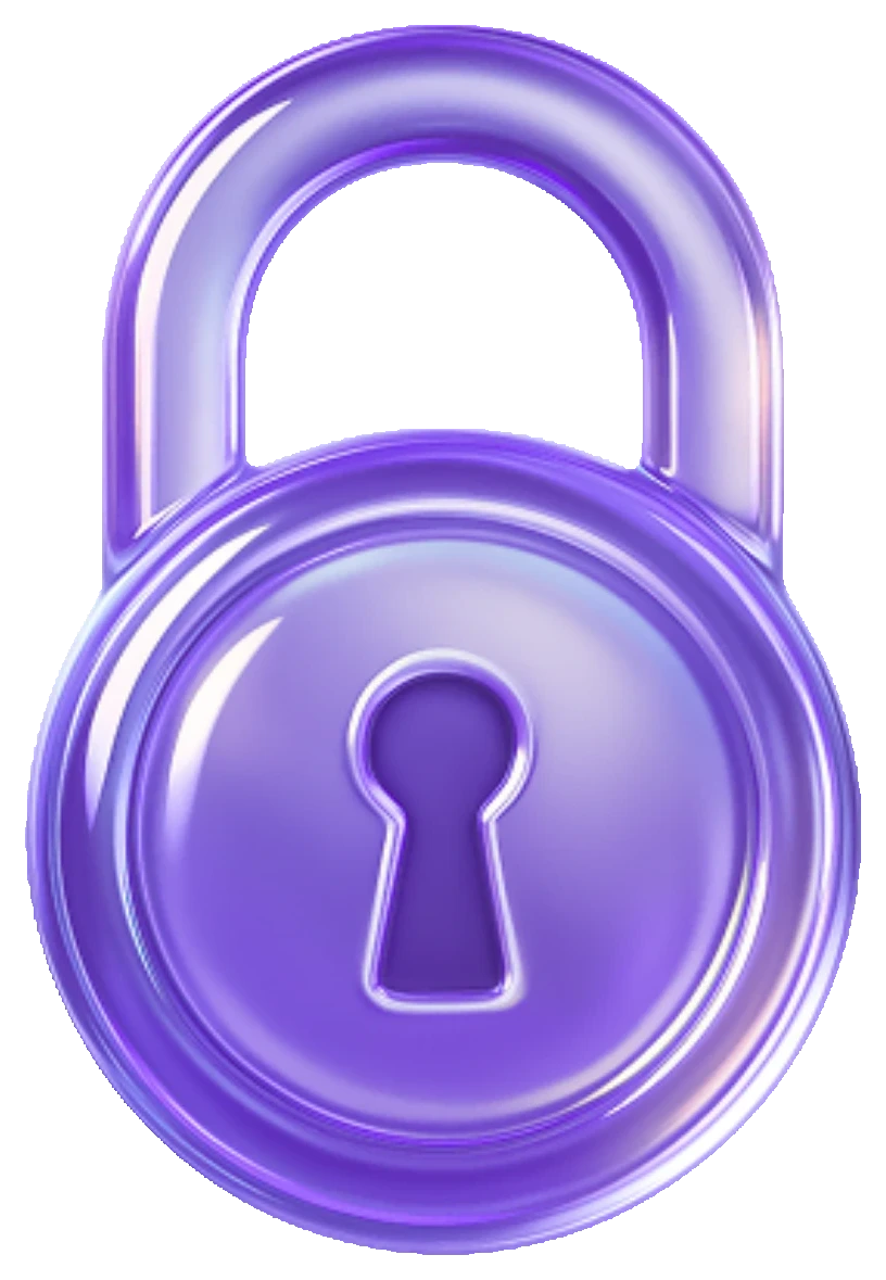 A padlock